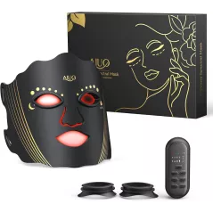 Masque LED Visage Thérapie Lumière Rouge Rechargeable Confort