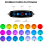 Sunset Lamp Projection with 21 Colors, 180° Rotation, Push Button & APP Control for Party & Bedroom Decor