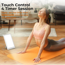 Fitfirst Light Lamp - 15000 Lux Sunlight, Adjustable Timer & Brightness