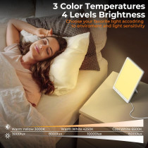 Fitfirst Light Lamp - 15000 Lux Sunlight, Adjustable Timer & Brightness
