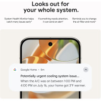 Google Nest Learning Thermostat 4th Gen with Nest Temperature Sensor 2nd Gen - Obsidian Black