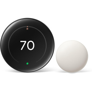 Thermostat Google Nest 4 + Capteur Température 2 Obsidian