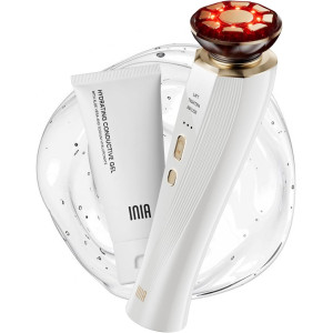 INIA Appareil 3-en-1 Lumière Rouge Visage & Cou Anti-Poches