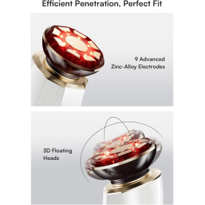 INIA 3-in-1 Red Light Therapy Device for Face & Neck Skin Firming