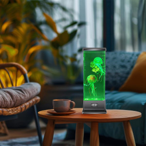 COLORLIFE Electric Jellyfish Tank Lamp – Color Changing Mood Light Gift