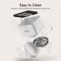 Distributeur Automatique VOLUAS pour Chats et Chiens - Programmable 4 Repas Quotidiens avec Enregistreur Vocal