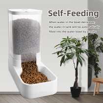 Distributeur Automatique d'Eau et Nourriture 3.8L pour Animaux
