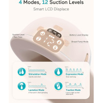 Paruu Hands-Free Wearable Breast Pump P16 - Portable, Strong Suction