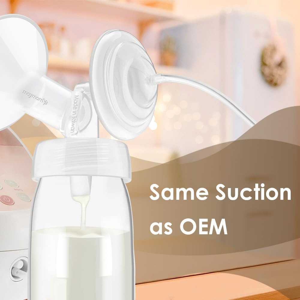 Maymom 18mm Flange & Duckbill Valve Compatible with Spectra S1 S2 9+ Pumps