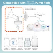 Maymom 18mm Flange et Valve Duckbill compatibles Spectra S1/S2