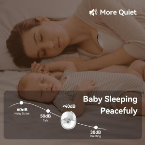 Wearable Hands-Free Breast Pump MY-375 - Strong, Quiet, Portable, 2-Pack