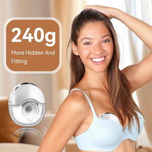 Wearable Hands-Free Breast Pump MY-375 - Strong, Quiet, Portable, 2-Pack