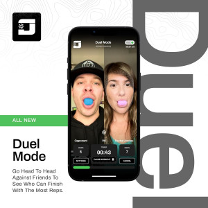 Jawzrsize Pop 'N Go Jaw Exerciser – Tone Face, Jaw & Neck, Reduce Stress