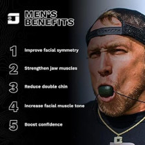 Jawzrsize Pop 'N Go Jaw Exerciser – Tone Face, Jaw & Neck, Reduce Stress