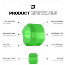 Jawzrsize Pop 'N Go Jaw Exerciser – Tone Face, Jaw & Neck, Reduce Stress