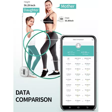 Slimpal : Mètre Bluetooth Smart pour Mesure Corps & Fitness