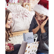 Appareil Massage Visage Électrique 4 en 1 Anti-Âge Blanc