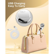 Electric 4-in-1 Face Massager | Anti-Aging Skin Firming Tool (White)