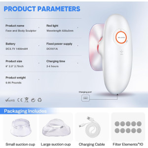 3-in-1 Electric Cellulite Massager & Body Sculpting Machine - Home Use