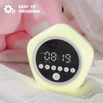 Kids Alarm Clock: Toddler Sleep Training with Green & Red Light