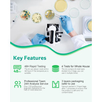 Mold Test Kit for Home – 8 Tests with Free Lab Analysis & Guide