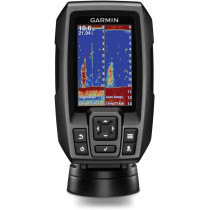 Garmin Striker 4 GPS Fishfinder with Transducer 3.5 CHIRP Display