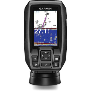 Garmin Striker 4 GPS Fishfinder with Transducer 3.5 CHIRP Display