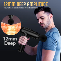 Deep Tissue Massage Gun - Handheld Electric Muscle Massager, 30 Speeds