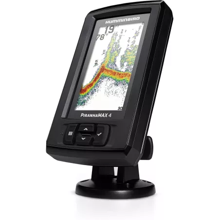 Humminbird PiranhaMAX 4 - Sondeur portable compact et précis pour la pêche
