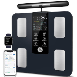 GE Smart Scale 400 lbs - 8-Electrode Bluetooth Body Composition Analyzer