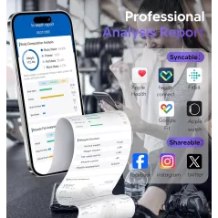 Balance Connectée GE : Analyseur Corps 27 Mesures Bluetooth