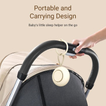 Portable Baby Sound Machine with 12 Soothing Sounds & 15H Battery Life