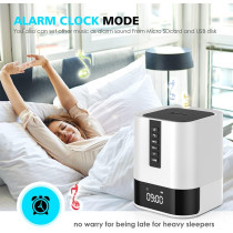 Night Light Bluetooth Speaker - 5-in-1 Touch Control Bedside Lamp Gift