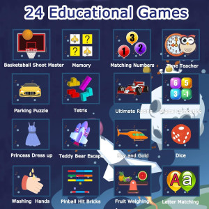 Montre Intelligente Enfants Cosjoype - Jeux, Caméra, Musique