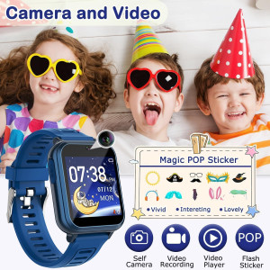 Montre Intelligente Enfants Cosjoype - Jeux, Caméra, Musique