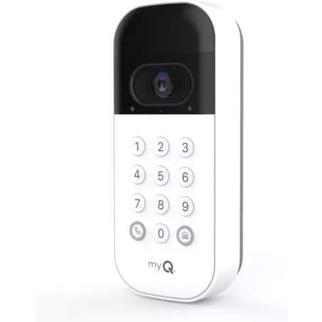 myQ Clavier Vidéo Garage Intelligent avec Caméra Grand Angle