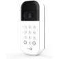 myQ Smart Garage Door Video Keypad with Wide-Angle Camera, Custom PIN Codes & Smartphone Control, White