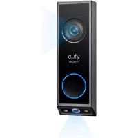 Eufy E340 Sonnette Vidéo Sans Fil 2K HD, Vision Nocturne Couleur