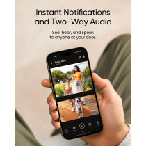 eufy E340 Wireless Video Doorbell 2K HD, Dual Cameras, No Fee