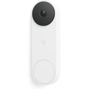 Google Nest Doorbell 3e Gén, 2K, Vision Nuit, Audio, 2025