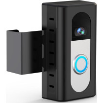 QIBOX No-Drill Anti-Theft Mount for Ring/Blink Video Doorbells