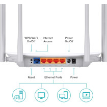 TP-Link AC1200 Archer A54 WiFi Router - Dual Band, EasyMesh, Parental Controls