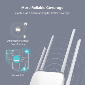 TP-Link AC1200 Archer A54 WiFi Router - Dual Band, EasyMesh, Parental Controls