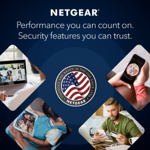 NETGEAR R6700AX WiFi 6 Router – AX1800, 1,500 sq. ft. Coverage, 20 Devices
