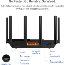 Routeur WiFi 6 TP-Link AX5400 Archer AX73 - Dual Band Gigabit