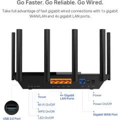 Routeur WiFi 6 TP-Link AX5400 Archer AX73 - Dual Band Gigabit