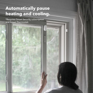 Ecobee Smart Sensor 2-Pack for Doors & Windows - WiFi Security & Energy