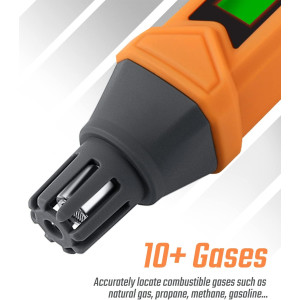 PT199 Portable Natural Gas Leak Detector with Audible & Visual Alarm