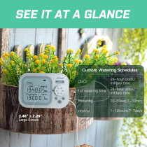 Arroseur Automatique Intérieur pour 15 Plantes avec Minuteur