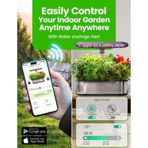 LetPot LPH-SE : Jardin d’Herbes Intérieur Smart 12 Pods